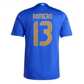 Argentina Cristian Romero #13 Venkovní Dres Copa America 2024 Krátký Rukáv